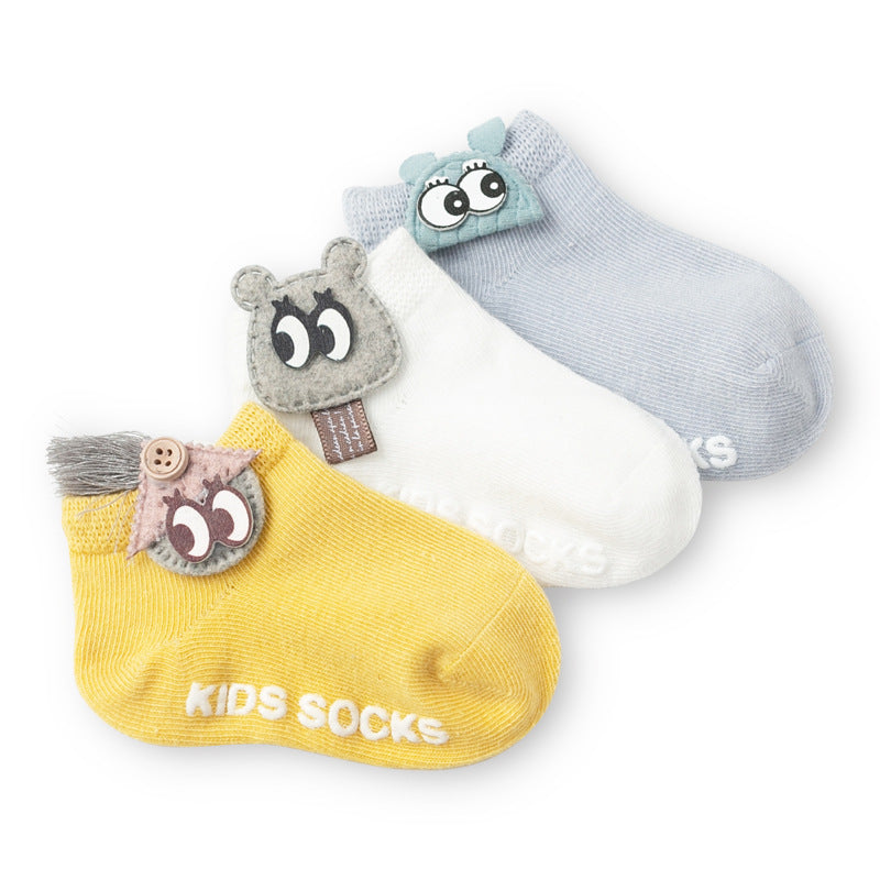 Baby Trio socks in 3 colors
