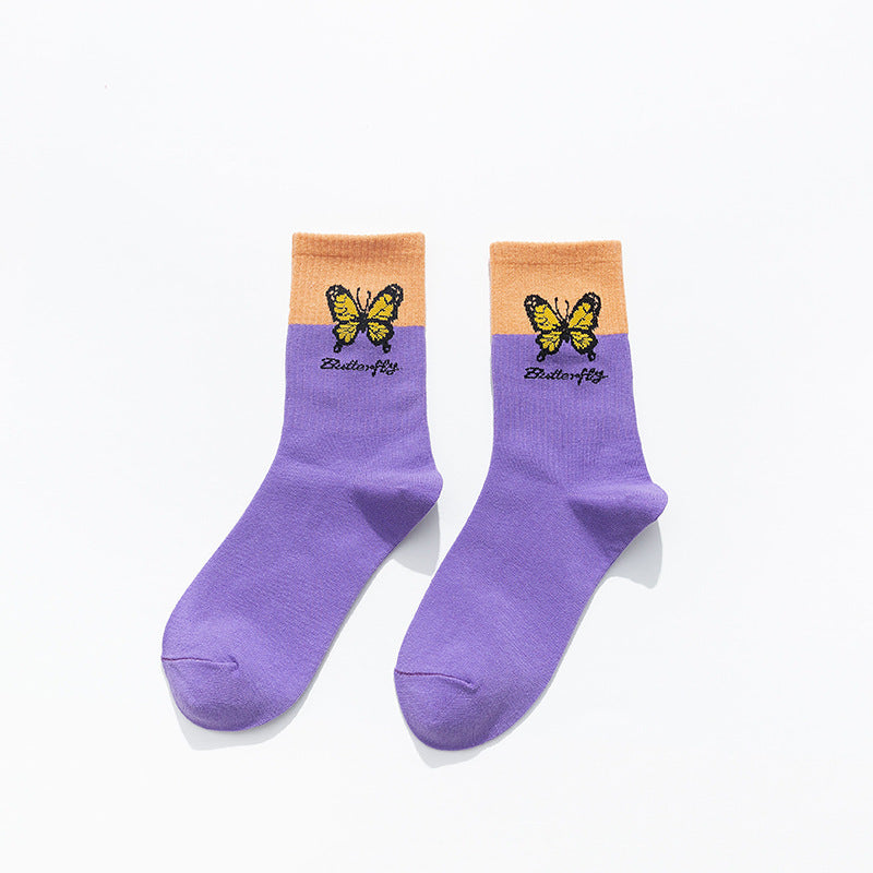 FlutterSoft Sock in purple