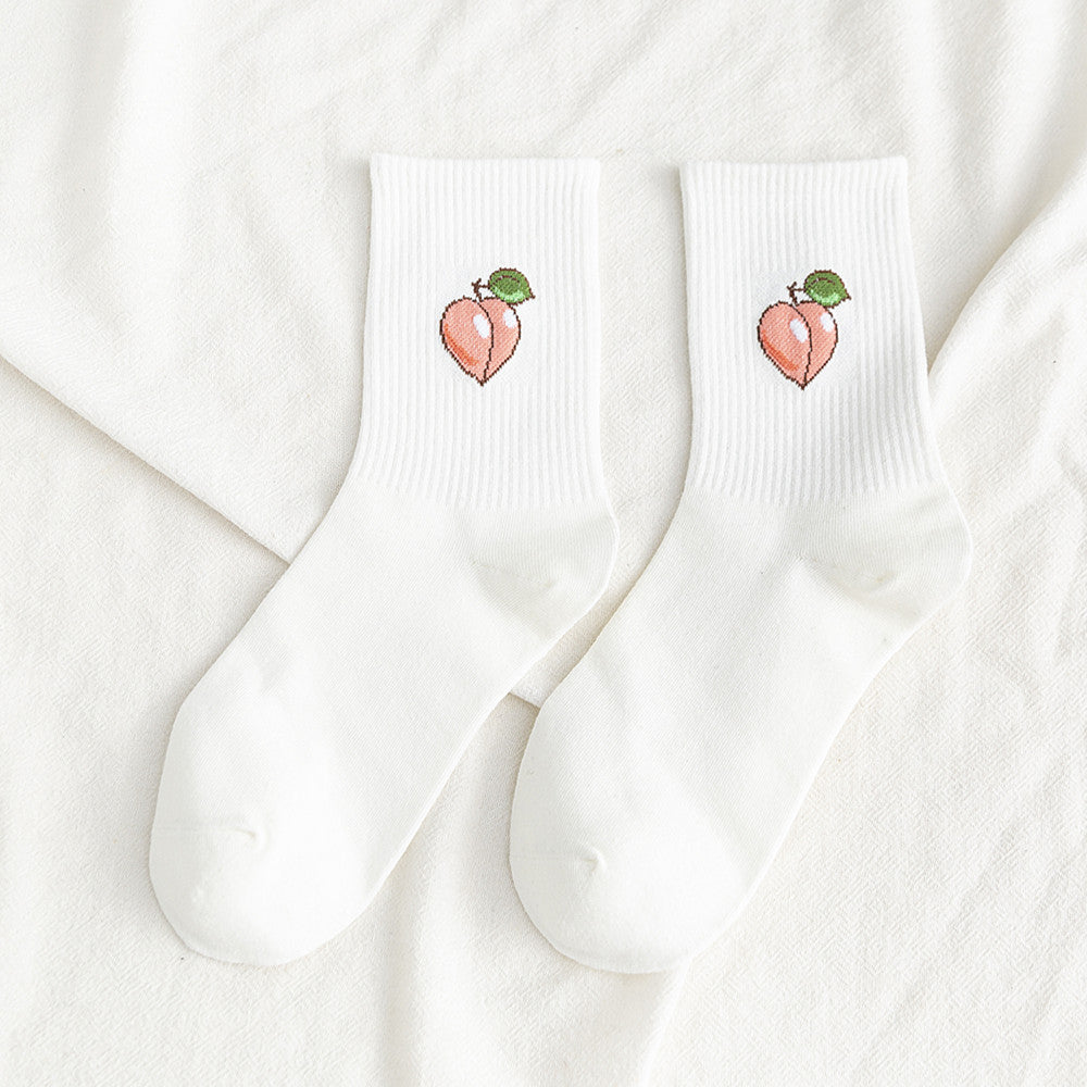 FruitFiesta Socks in white