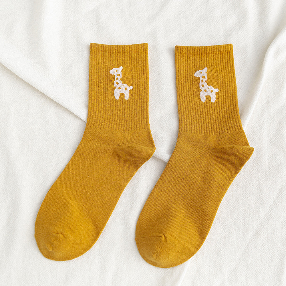 FruitFiesta Socks in yellow