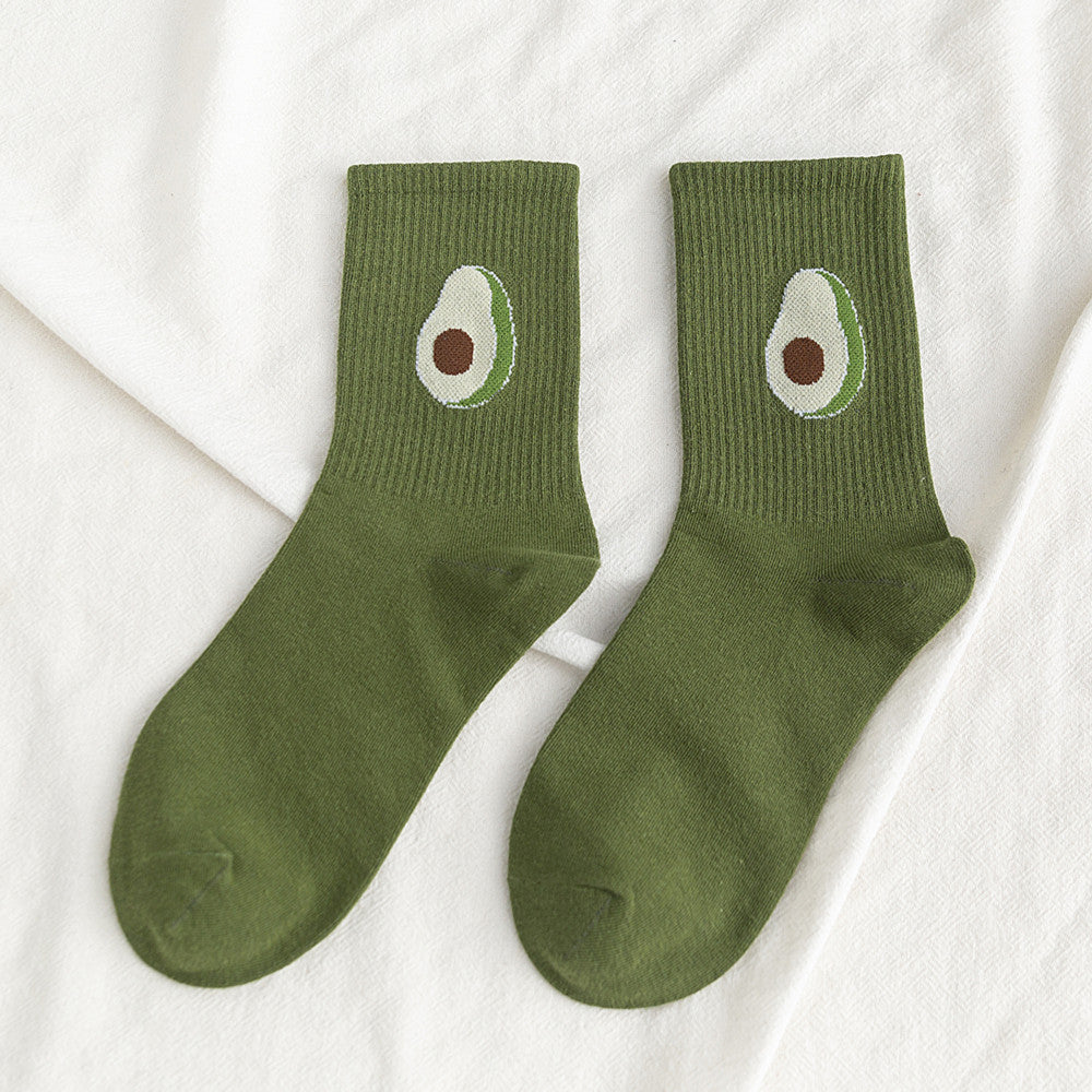 FruitFiesta Socks in green
