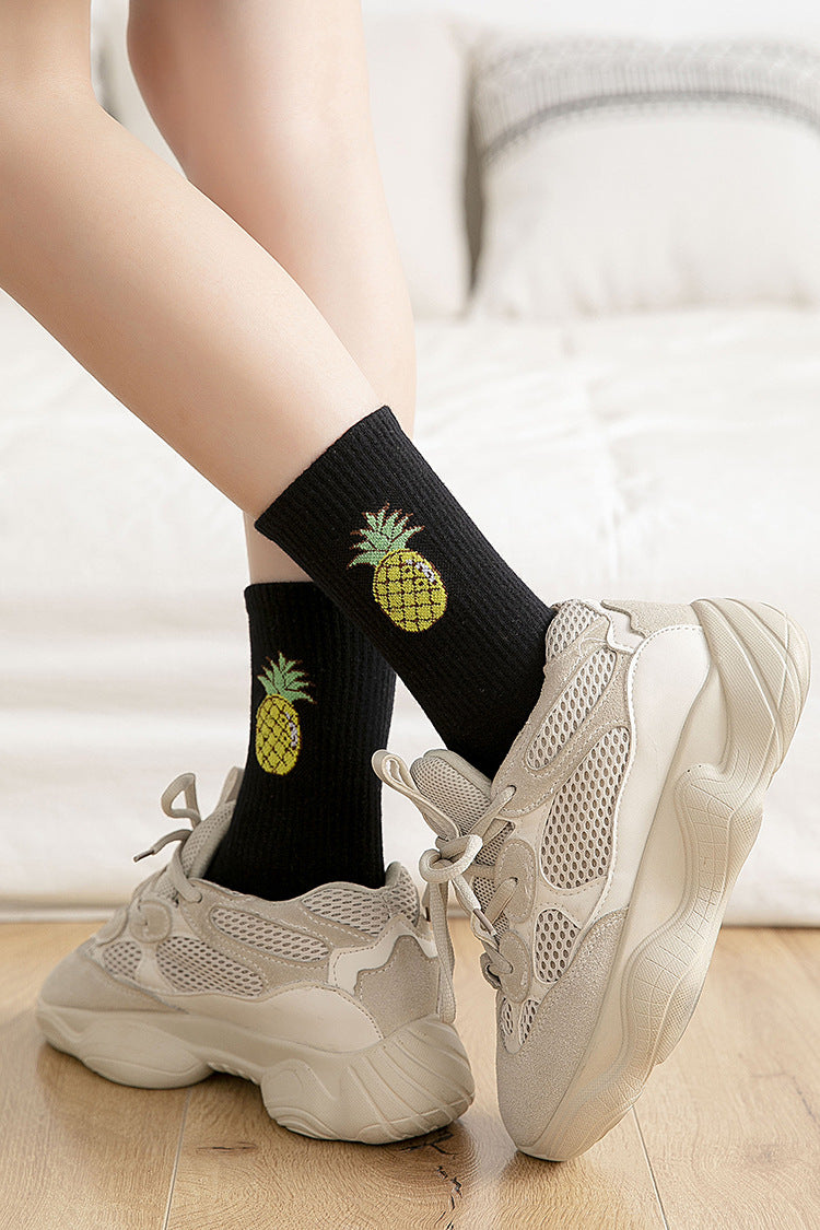 FruitFiesta Socks in black