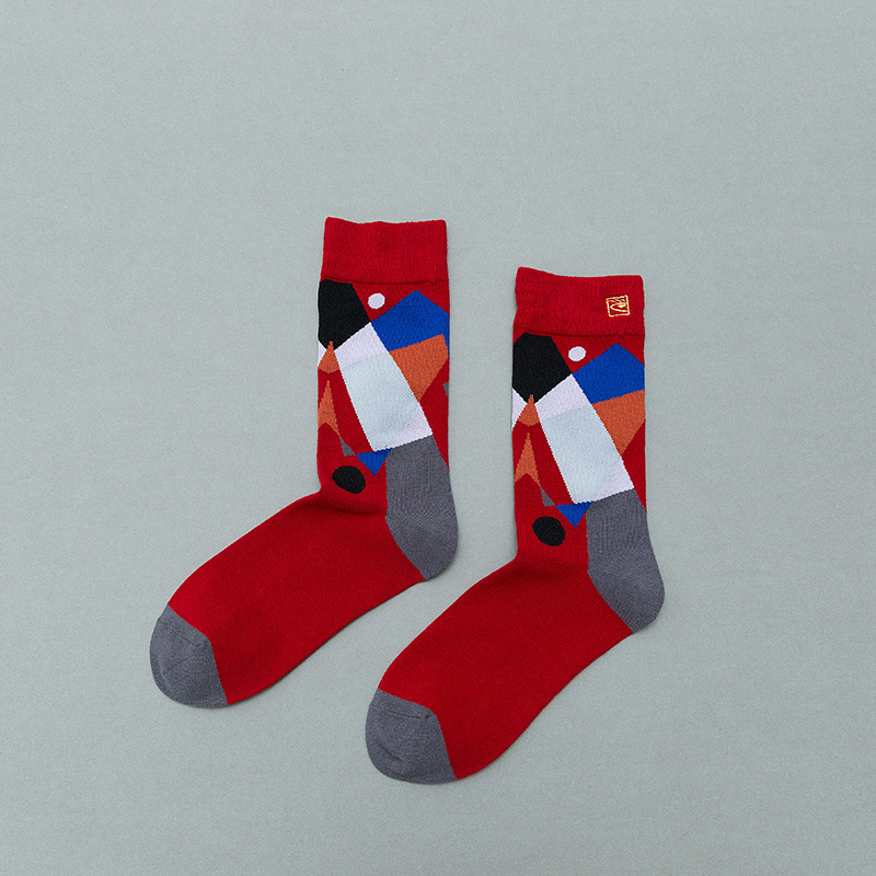 Gallery Steps Socks in red