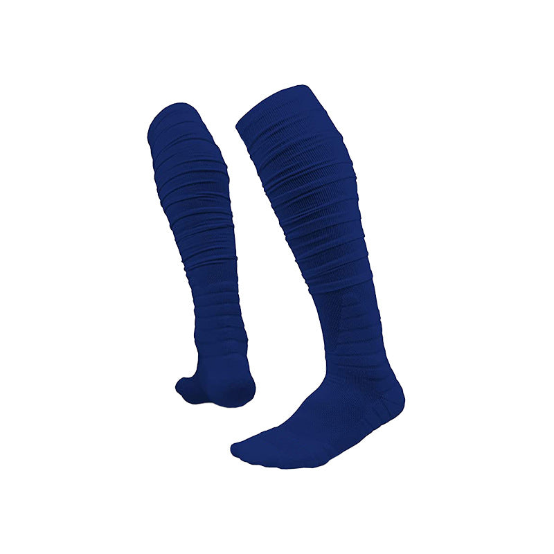 Performance socks in dark blue side picture