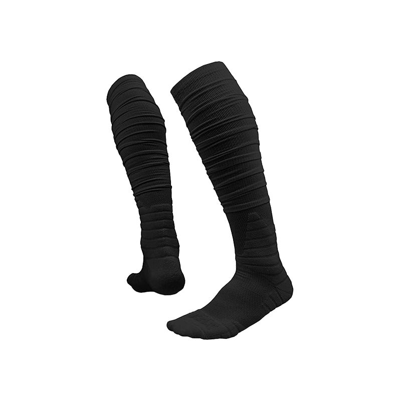 Performance socks in black side picture