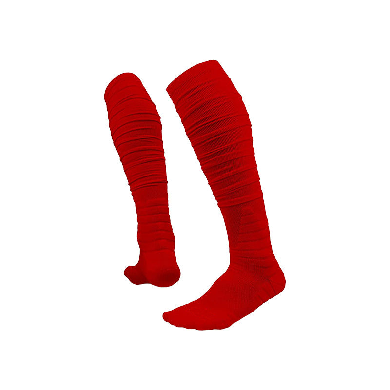 Performance socks in red side picture