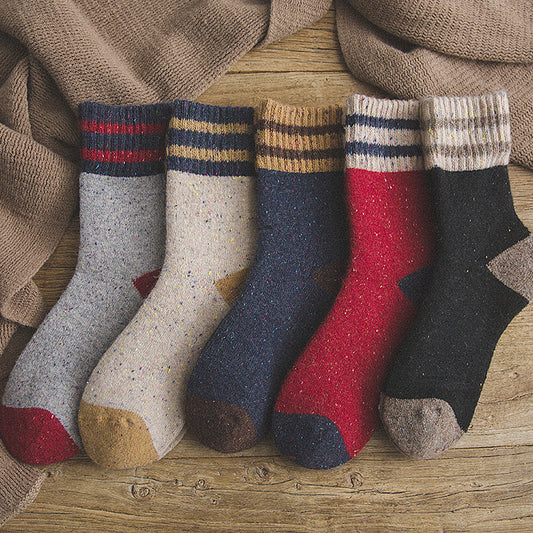 Heirloom Harvest Wool Socks 5 pairs varies color