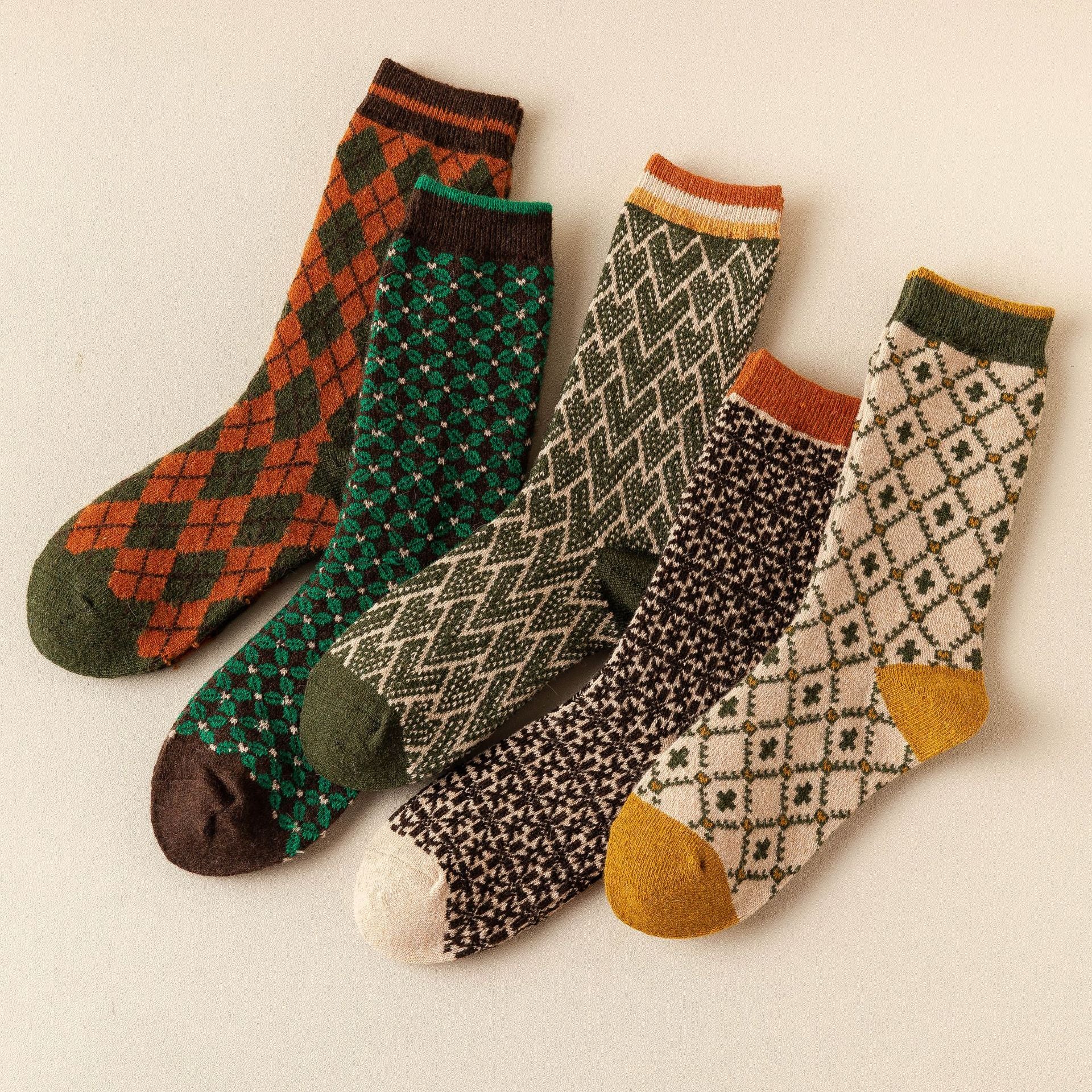 Heritage Knit Sock Ensemble