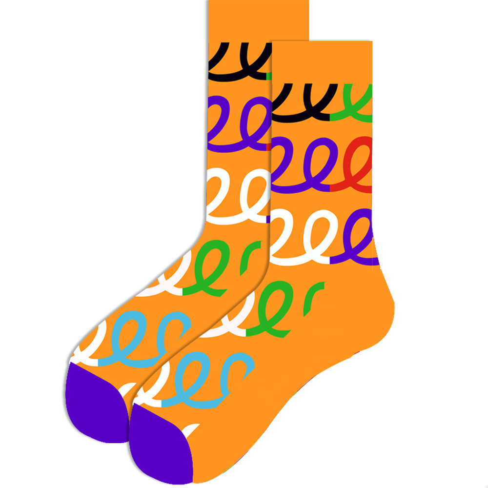 Letterloop delight socks