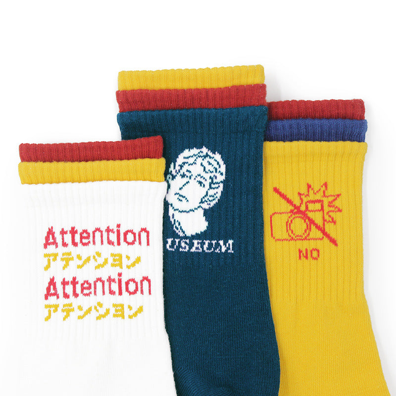 Pop Art Statement Sock 