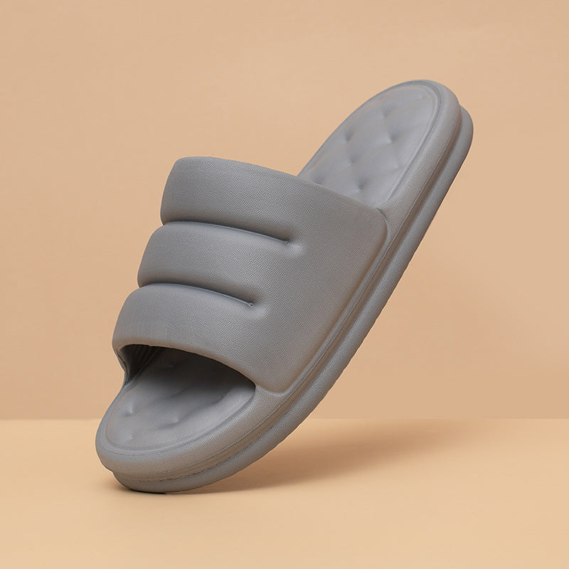 Soft Breeze Slippers in grey