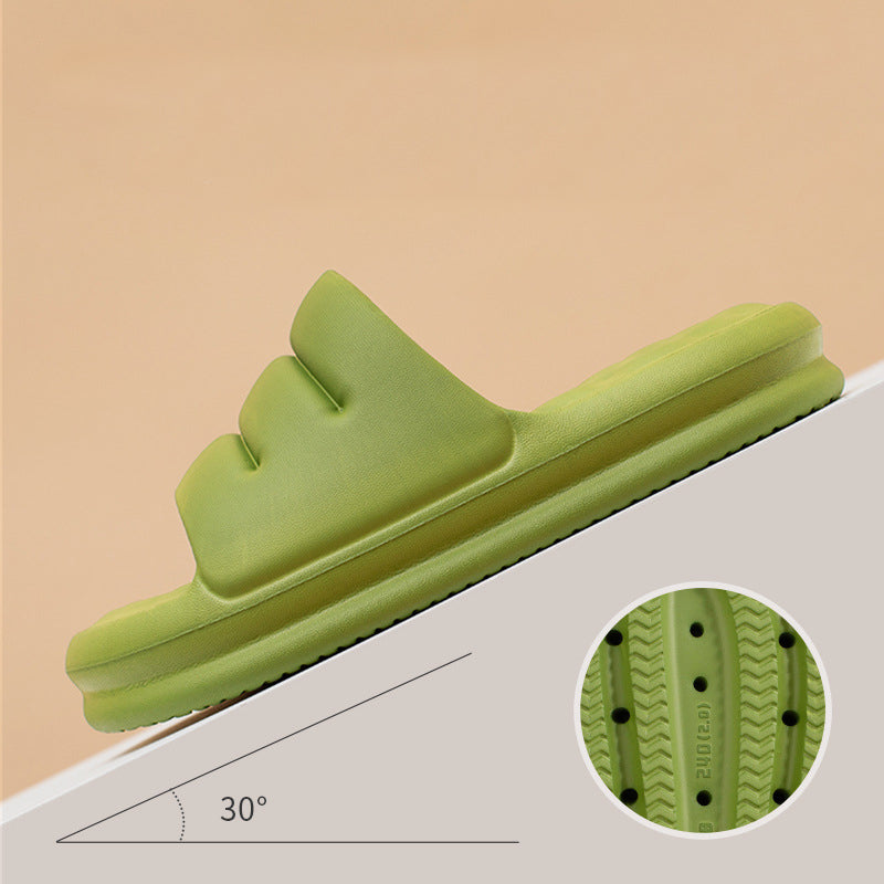 Soft Breeze Slippers in green