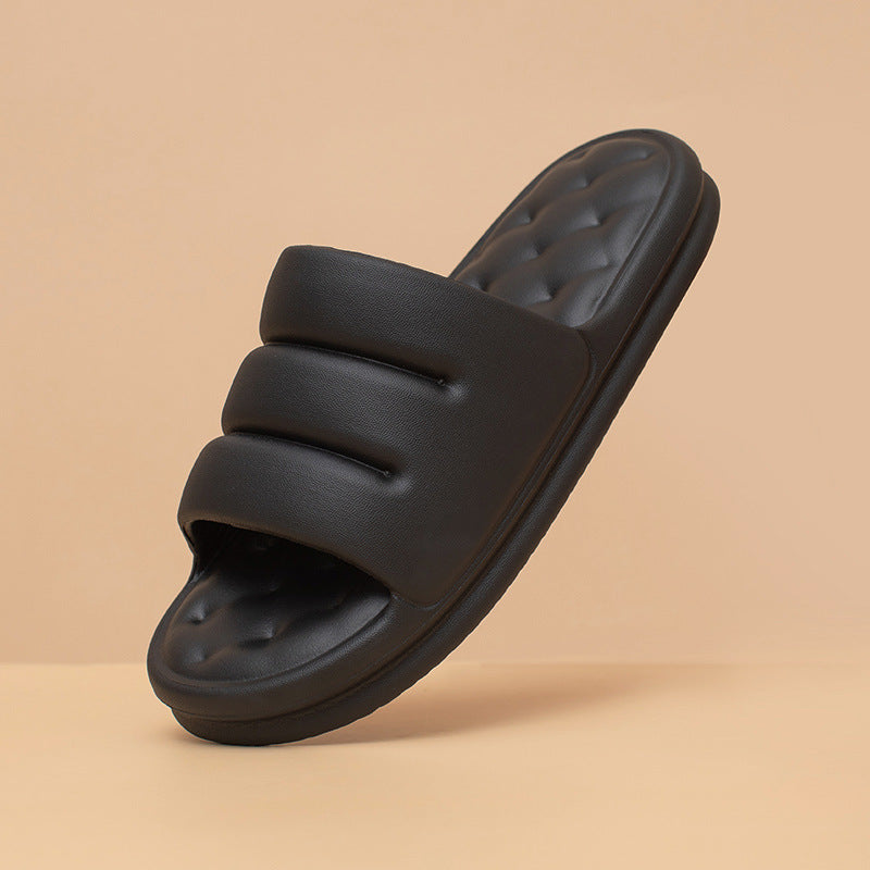 Soft Breeze Slippers in black