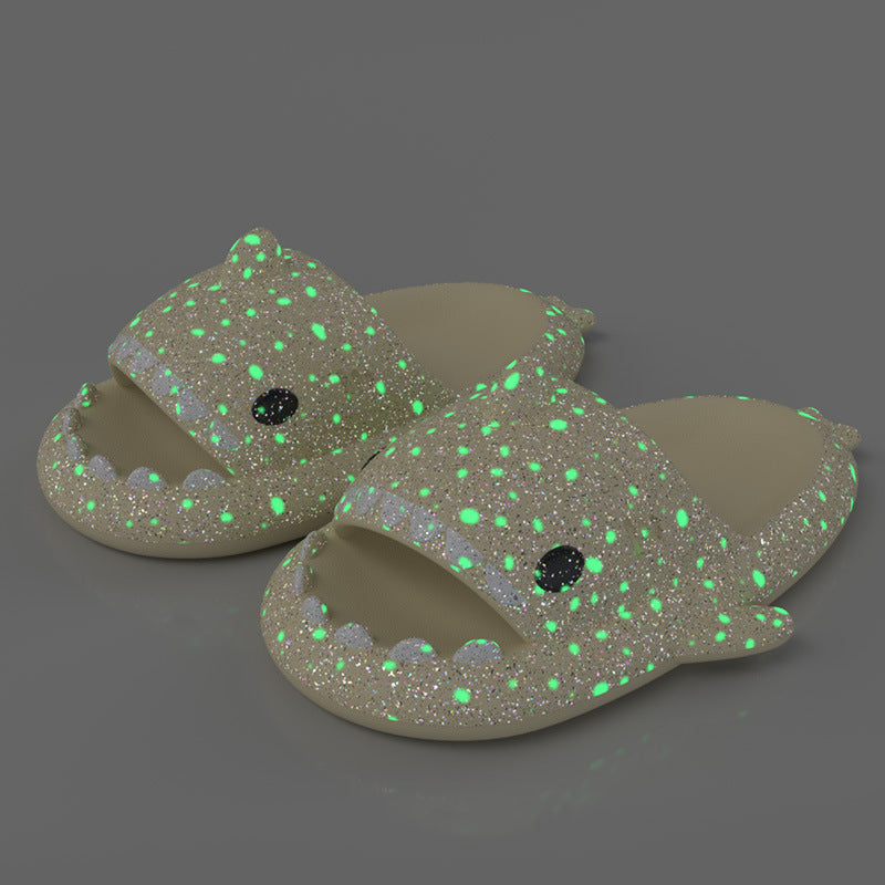 Starry Snuggle Slippers in yellow