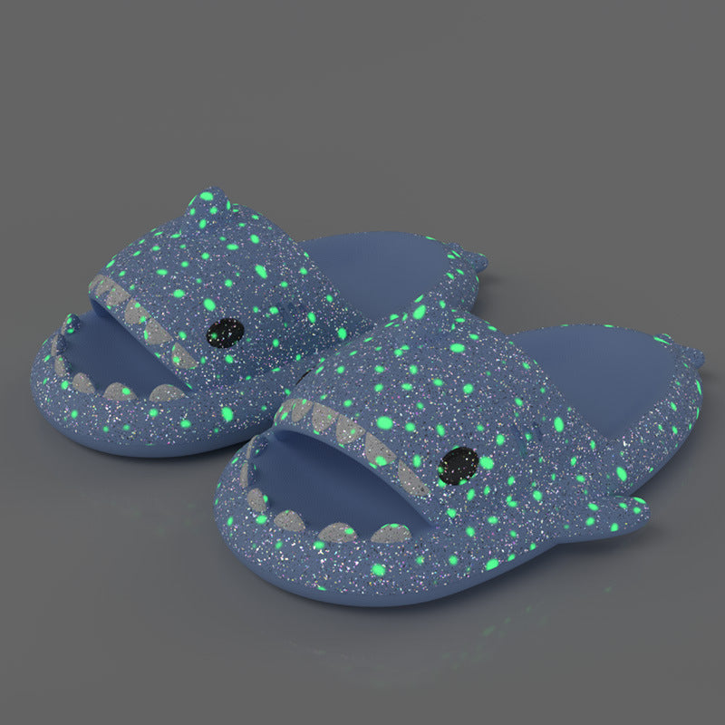 Starry Snuggle Slippers in blue