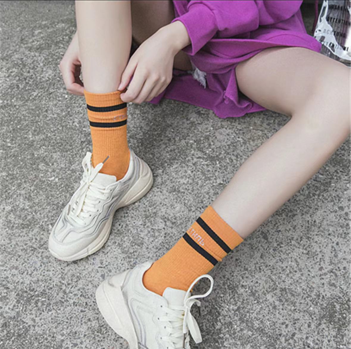 Sunset Stripe Socks