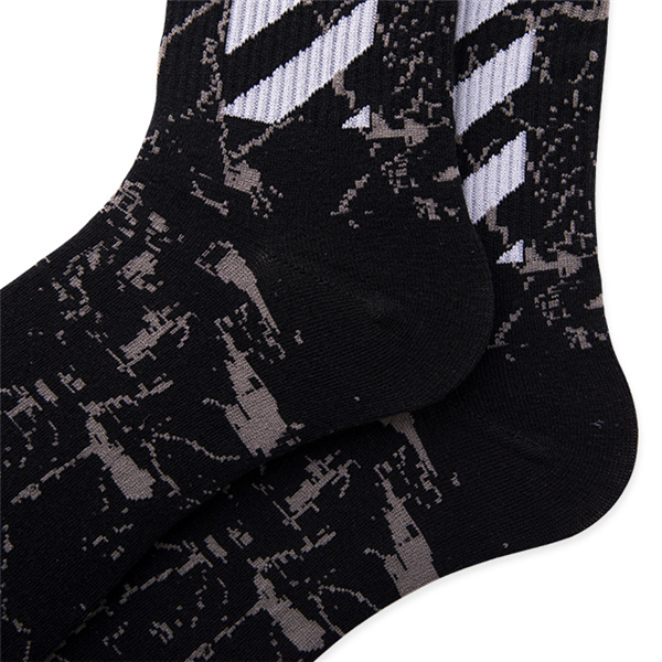 Urban Rebel Crew Socks with White stripe