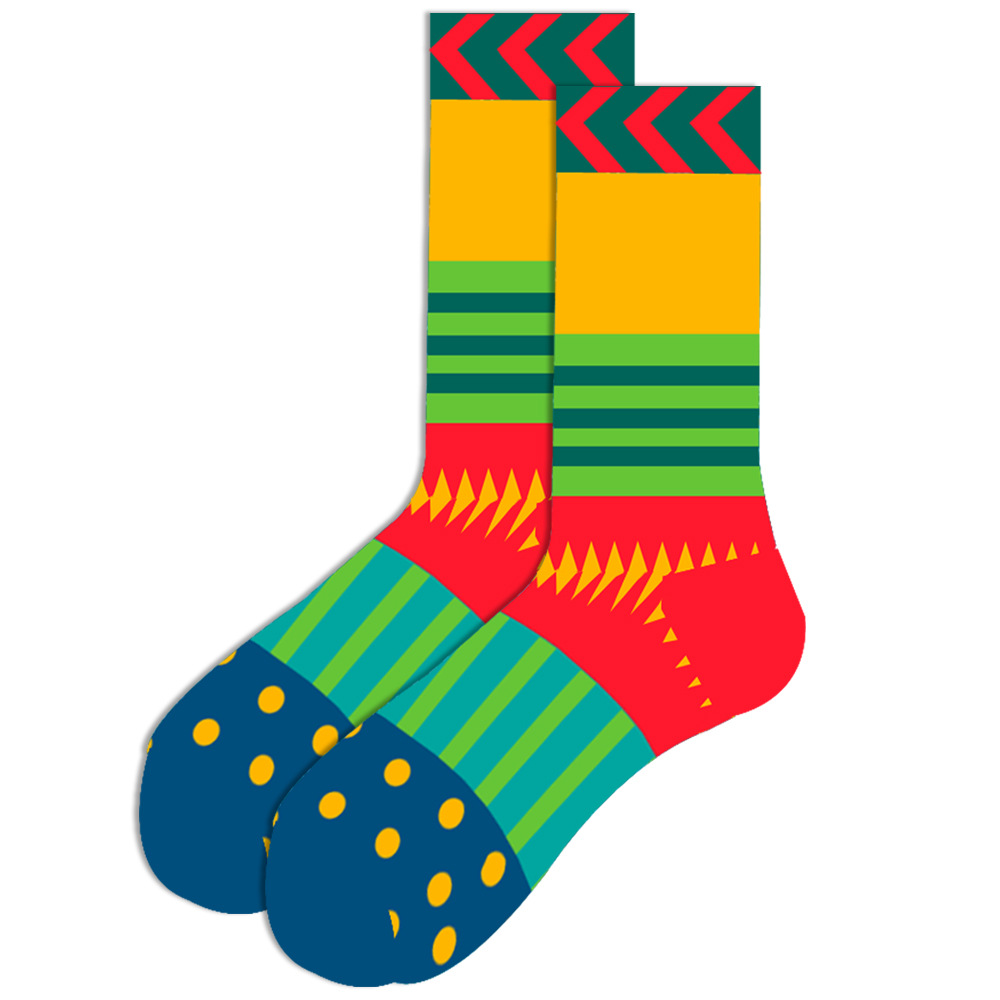 VibrantVistaVibes Socks