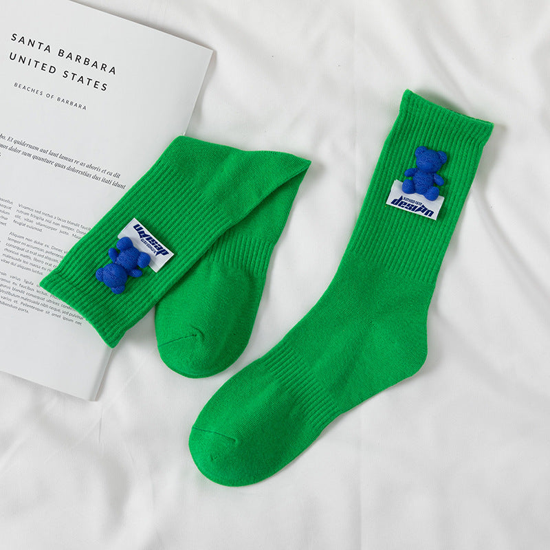 Vibrant Vows Socks in green