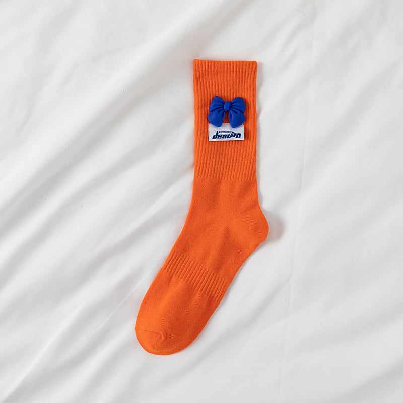 Vibrant Vows Socks in orange