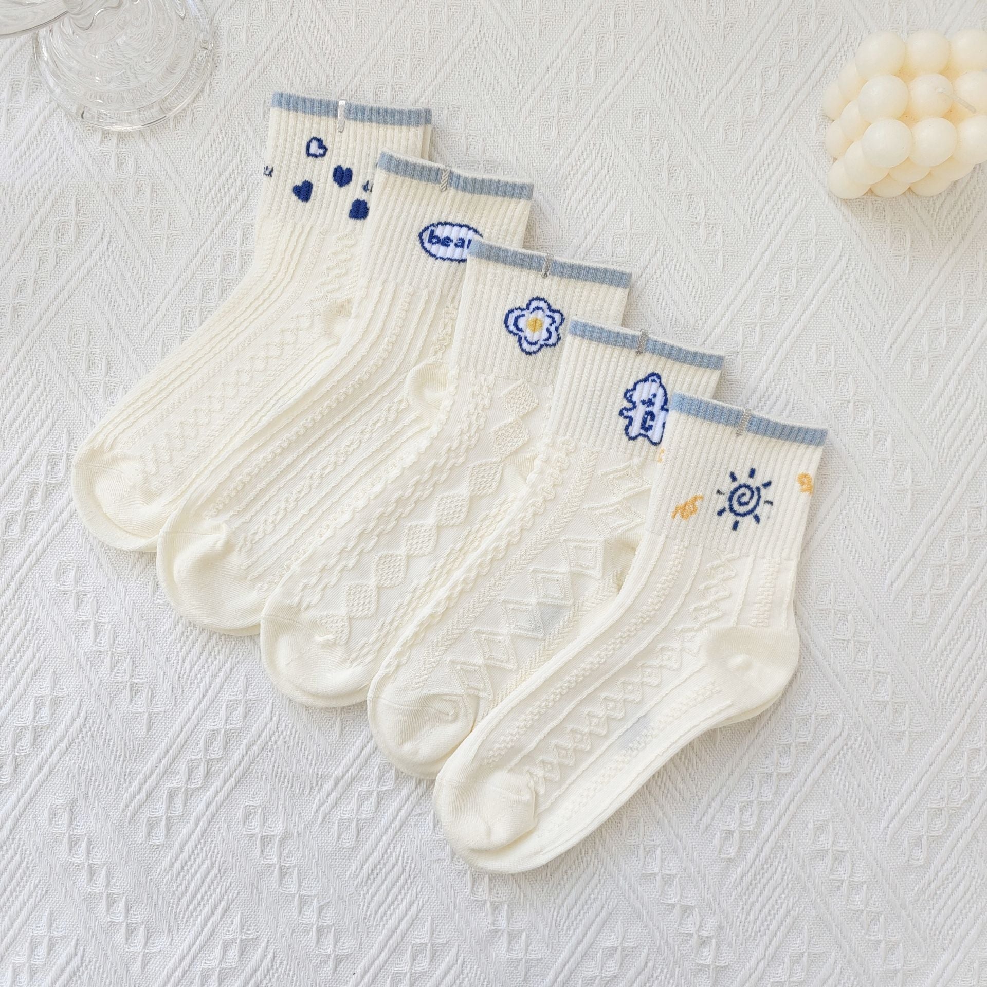 Cottoncomfort socks white